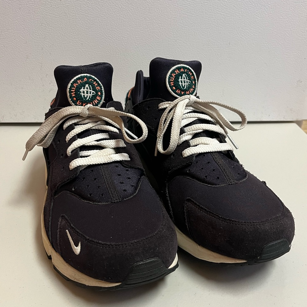 Nike Huarache Oil Grey Rainforest Mens Size 15